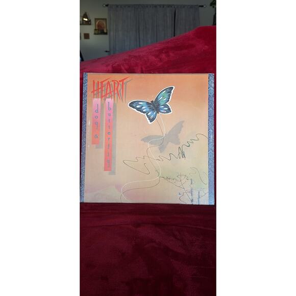 Original Heart- Dog & Butterfly Vinyl LP Orig Record VG+/VG+ plays excellent! - Picture 1 of 12